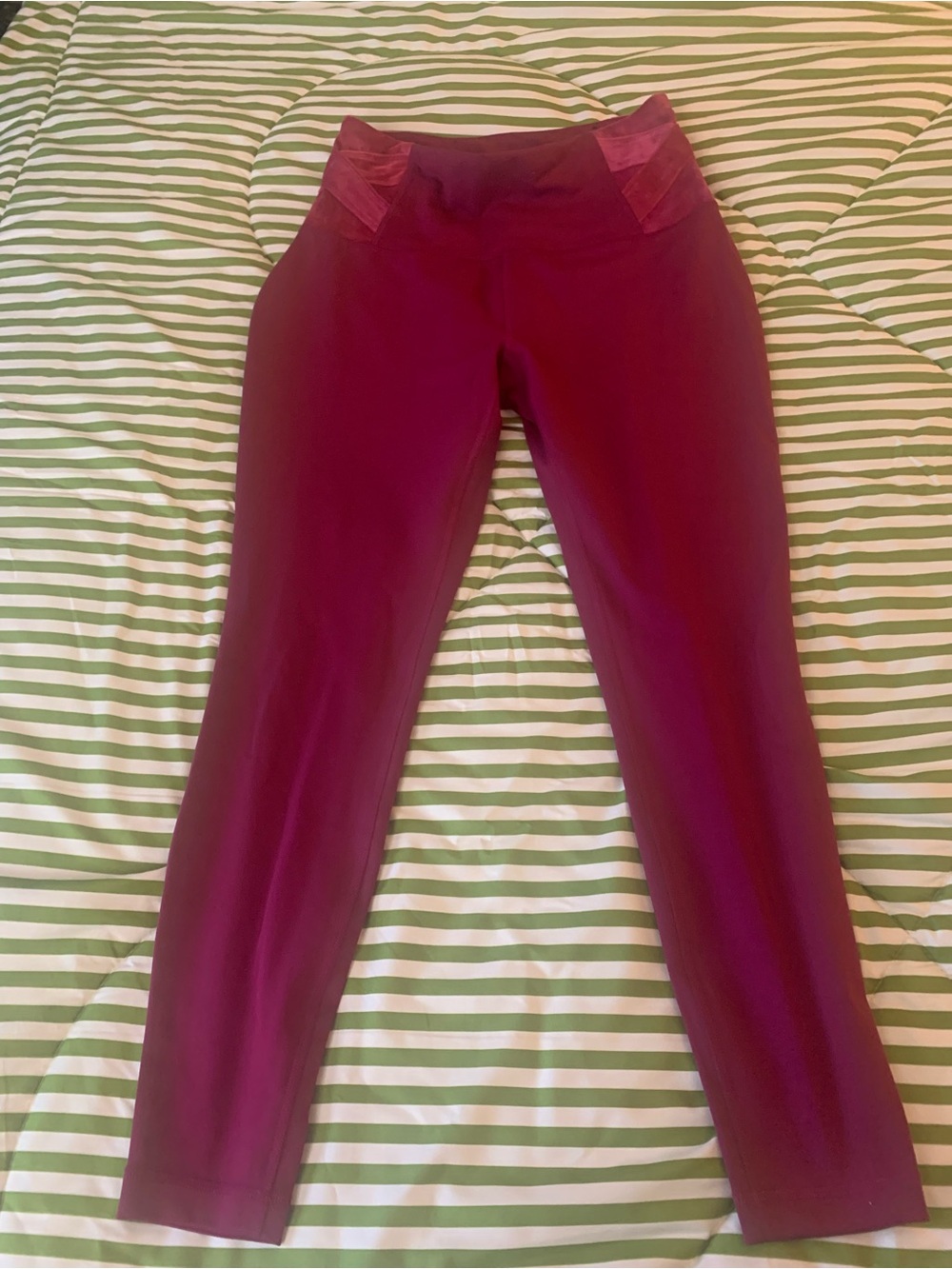 ZELOS Women’s Pink Ponte Leggings